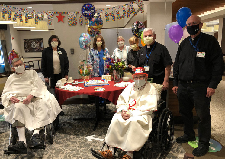 Father Cornely's 100th birthday